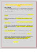 ACBS 160&colon; Comprehensive Study Guide with Verified Questions & Answers &vert; 2025 Exam 