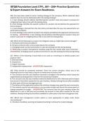 ISTQB Foundation Level CTFL&lowbar;001 &ndash; 250&plus; Practice Questions & Expert Answers for Exam Readiness&period;