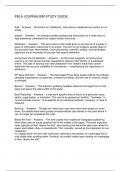 FBLA JOURNALISM STUDY GUIDE