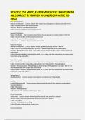 BIO 250 EXAM 1 WITH ALL CORRECT & VERIFIED ANSWERS &lpar;UPDATED TO PASS&rpar;