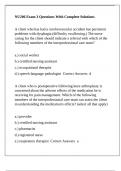NU 206 Herzing University -NU206 Exam 3 Questions With Complete Solutions&period;