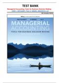 TEST BANK for Managerial Accounting&colon; Tools for Business Decision-Making&comma; 6th Canadian Edition by Weygandt&comma; Kimmel&comma; and Aly &vert;all chapters covered&vert;