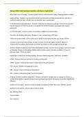 Clemson PKSC 1020 Final Exam Questions and Answers Fully Solved 