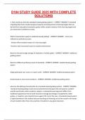 D184 WGU Exam Questions with 100&percnt; Correct Answers &vert; Latest Version &lpar;2025&sol;2026&rpar; Expert Verified