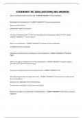 CITIZENSHIP TEST 2025 QUESTIONS AND ANSWERS