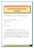 HASHICORP TERRAFORM ASSOCIATE EXAM 2025 QUESTIONS AND ANSWERS