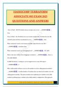 HASHICORP TERRAFORM ASSOCIATE 003 EXAM 2025 QUESTIONS AND ANSWERS