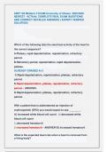 ANP1105 Midterm 2 EXAM University of Ottawa  2025&sol;2026  NEWEST &sol; ACTUAL COMPLETE REAL EXAM QUESTIONS           AND CORRECT DETAILED ANSWERS &lpar; EXPERT VERIFIED  SOLUTION&rpar;