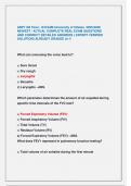 ANP1105 Final - III EXAM University of Ottawa  2025&sol;2026  NEWEST &sol; ACTUAL COMPLETE REAL EXAM QUESTIONS                AND CORRECT DETAILED ANSWERS &lpar; EXPERT VERIFIED  SOLUTION&rpar; ALREADY GRADED A&plus;&excl;&excl; 