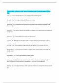 TSFA FLORAL CERTIFICATION&colon; Exam &vert; Questions with Correct Answers &vert; 100&percnt; Pass