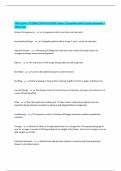 TSFA Level 1 FLORAL CERTIFICATION&colon; Exam &vert; Questions with Correct Answers &vert; 100&percnt; Pass