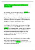 USPAP Progress Exam &ndash; United States &ndash; 2025 &ndash; 100&percnt; Correct Answers &lpar;Verified for Current Standards&rpar;