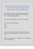 MPOETC ACT 120 EXAM Newest 2025 WITH Complete  Questions And Correct Detailed Answers &lpar;Verified  Answers&rpar;&vert;Already Graded A&plus;&vert;&vert;BRAND NEW&excl;&excl; 