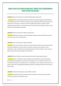 WGU D236 PATHOPHYSIOLOGY OBJECTIVE ASSESSMENT AND PRACTICE EXAM NEWEST 2025 TEST BANK&vert; COMPLETE 350 ACTUAL EXAM QUESTIONS AND CORRECT DETAILED ANSWERS &lpar;VERIFIED ANSWERS&rpar; ALREADY GRADED A&plus;