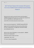 SSM TCAR Exam Newest 2025 Complete 200 Questions  And Correct Detailed Answers &lpar;Verified Answers&rpar;&vert;Already  Graded A&plus;