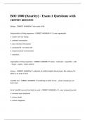 BIO 1000 &lpar;Kearley&rpar; - Exam 1 Questions with correct answers