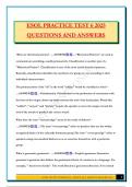 ESOL BUNDLED EXAMS 2025 &lpar;QUESTIONS AND ANSWERS&rpar; 