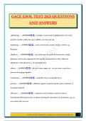GACE ESOL TEST 2025 QUESTIONS AND ANSWERS