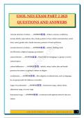 ESOL NES EXAM PART 2 2025 QUESTIONS AND ANSWERS