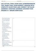 Exam &lpar;elaborations&rpar; CSC - Cyber Secure Coder 