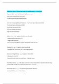 USPS SSA Exam &vert; Questions with Correct Answers &vert; 100&percnt; Pass