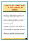 MPRE &lpar;THEMIS &sol; BARBRI MCQS&rpar; EXAM 2025 QUESTIONS AND ANSWERS