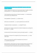 WCU Pathophysiology Midterm Exam &lpar;2025&sol;2026&rpar; &vert; Questions with Correct Answers &vert; 100&percnt; Pass