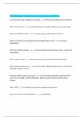 YMCA BLS Exam &vert; Questions with Correct Answers &vert; 100&percnt; Pass