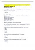 AMEDD CCC STUDY GUIDE QUESTIONS AND SOLUTIONS 2025&sol;2026 GRADED A&plus;