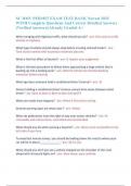 SC DMV PERMIT EXAM TEST BANK Newest 2025 WITH Complete Questions And Correct Detailed Answers &lpar;Verified Answers&rpar;&vert;Already Graded A&plus;