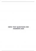  NERC TEST QUESTIONS AND ANSWERS 2025 &emsp;