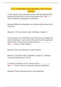 CTS Certification Prep &ndash; Infocomm&sol;AVIXA Practice Questions with Verified Answers and Explanations