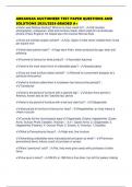 ARKANSAS AUCTIONEER TEST PAPER QUESTIONS AND SOLUTIONS 2025&sol;2026 GRADED A&plus;