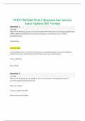 COUC 504 Quiz Week 2 Questions And Answers Latest Updates 2025 Versions