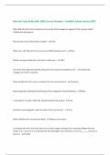 Marriott Case Study with 100&percnt; Correct Answers &vert; Verified &vert;Latest version 2025