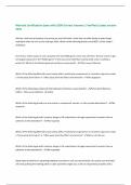 Marriott Certification Exam with 100&percnt; Correct Answers &vert; Verified &vert;Latest version 2025