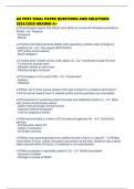 AZ POST FINAL PAPER QUESTIONS AND SOLUTIONS 2025&sol;2026 GRADED A&plus;