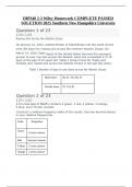 IHP340 2-3 Wiley Homework COMPLETE PASSED SOLUTION 2025 Southern New Hampshire University