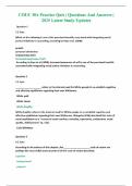 COUC 504 Practice Quiz &vert; Questions And Answers &vert; 2025 Latest Study Updates