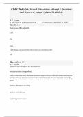 COUC 504 &vert; Quiz Sexual Orientation Attempt 1 Questions And Answers &vert; Latest Updates Graded A&plus;