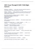ADC Exam Through IC&RC