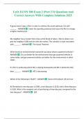 UofA ECON 200 Exam 2 &lpar;Part 2&sol;3&rpar; Questions And Correct Answers With Complete Solutions 2025 