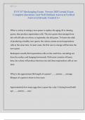   EVS 317 Beekeeping Exam  Newest 2025 Actual Exam  Complete Questions And Well Defined Answers&lpar;Verified  Answers&rpar;&vert;Already Graded A&plus; 
