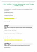 COUC 522 Quiz 4 &vert; Verified Questions And Answers &vert; Latest Versions Rated A&plus; 2025 Updates &vert; Liberty University