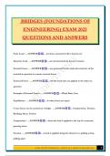 ENGINEERING FUNDAMENTALS BUNDLED EXAMS 2025 &lpar;QUESTIONS AND ANSWERS&rpar; 