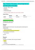 EDUC840&colon; Quiz&colon; Models of Education&comma; School Experiences&comma; and Disruptive Innovation&period; Score for this quiz&colon; 20 out of 20&period;