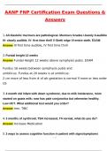 AANP ACTUAL BUNDLED EXAMS AANP FNP Certification Exam &lpar;Latest 2025 &sol; 2026 Update&rpar; Questions and Verified Answers&vert; 100&percnt; Correct&vert; Grade A&plus;&period; AANP PSI FNP Practice Exam AANP FNP Practice Questions with Detailed Explanations 2025&period; Latest AANP PSI FNP Exam