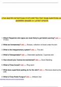UTAH MASTER ESTHETICIAN STATE WRITTEN TEST EXAM QUESTIONS AND ANSWERS GRADED A&plus; LATEST UPDATE&period;