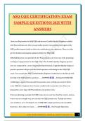 CQE BUNDLED EXAMS 2025 &lpar;QUESTIONS AND ANSWERS&rpar; 