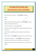 NCARB PCM EXAM 2025 QUESTIONS AND ANSWERS